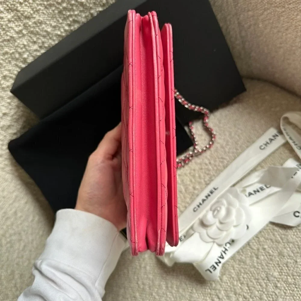 Chanel Barbie Pink Wallet on Chain WOC